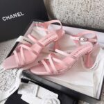 Босоножки Chanel Cruise CC Logo Leather 10608 — детали