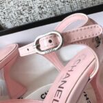 Босоножки Chanel Cruise CC Logo Leather 10608 — элементы дизайна